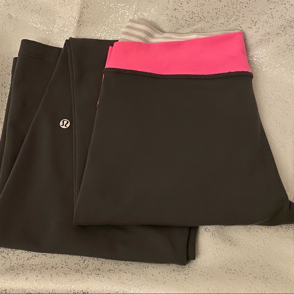Lululemon Groove Flare Wide Leg Yoga Pants Sz 10